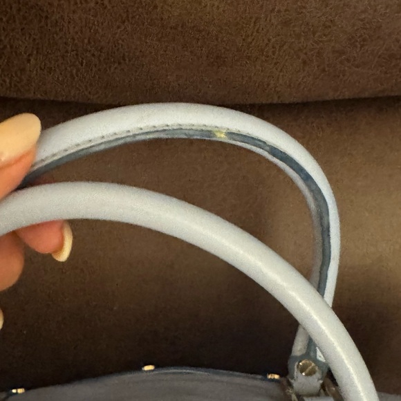 Tory Burch Blue Crossbody Bag with Gold Hardware - Picture 3 of 7